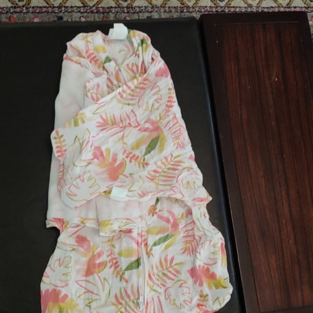 Newborn Girl Halo Sleep Sack